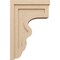 Ekena Millwork 10"W x 20"D x 30"H Classic Highland Rough Cedar Woodgrain TimberThane Corbel, Primed Tan CORUR10X20X30HLDRCPR - alternate 6